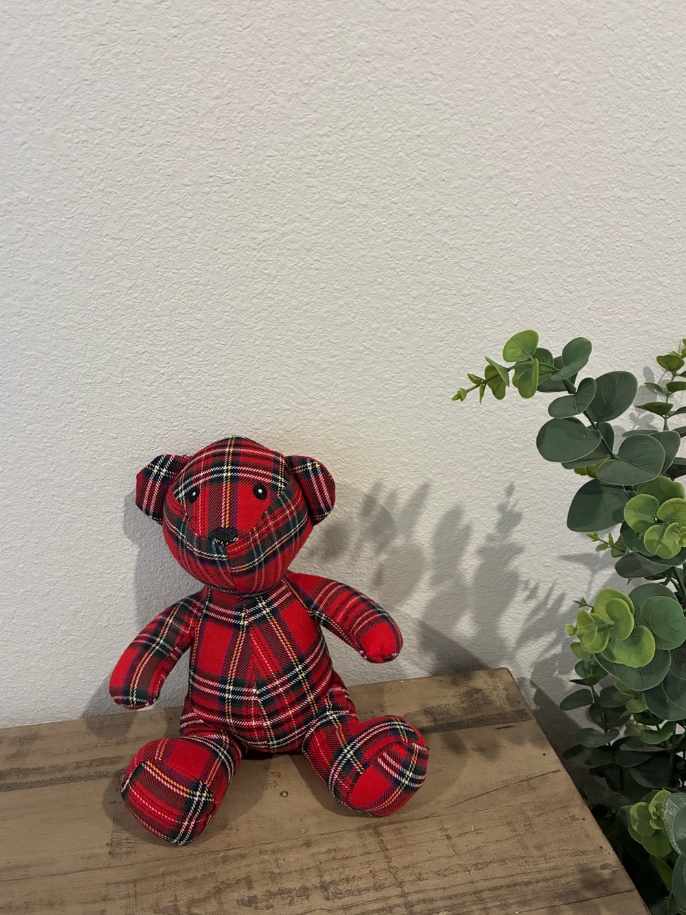Christmas Plaid Bear.
